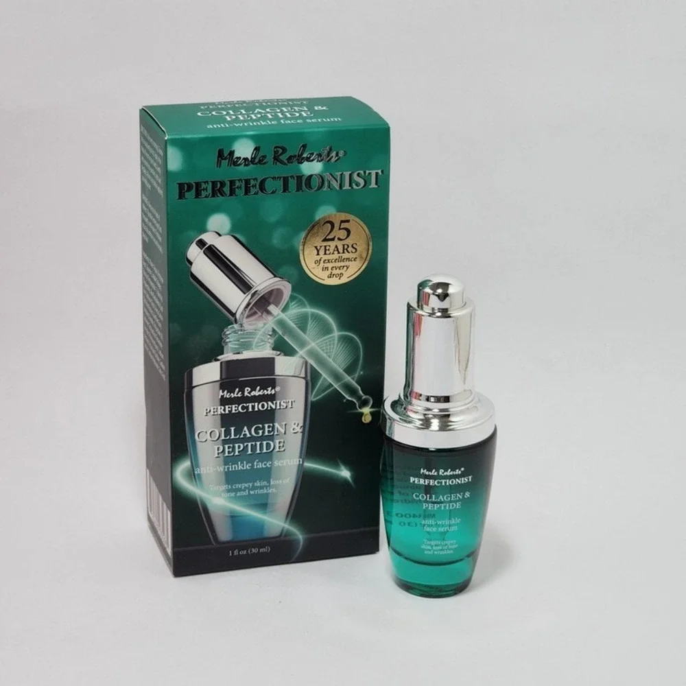 Merle Roberts Perfectionist Collagen & Peptide Anti-wrinkle Face Serum 1 fl oz